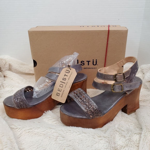 Bed Stu Shoes - Bed Stu Kenya leather platform sandals NIB (9)